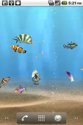 aniPet Aquarium LiveWallpaper android App screenshot 0