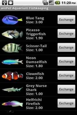 aniPet Aquarium LiveWallpaper android App screenshot 2